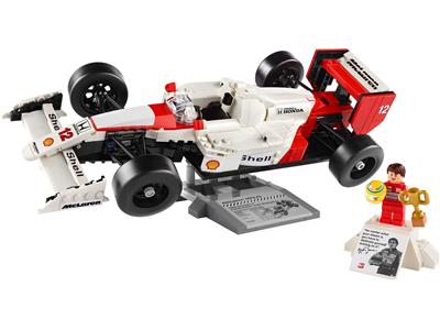 Image of the LEGO McLaren MP4/4 & Ayrton Senna