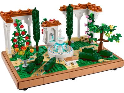 Image of the LEGO Fountain Garden