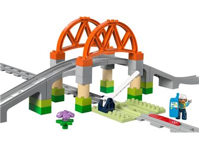 Image of the LEGO Train Bridge and Tracks Expansion Set