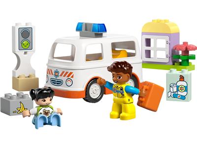 Image of the LEGO Ambulance & Driver