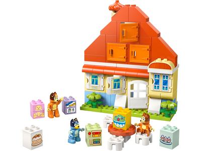 Image of the LEGO Bluey's Family House with Memory Game