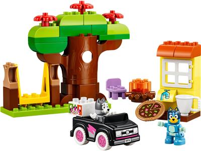 Image of the LEGO Pizza Girls with Muffin and Bluey