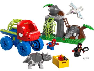 Image of the LEGO Team Spidey Dino Crawler Rescue