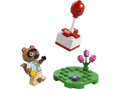 Image of the LEGO Tom Nook and Flying Present