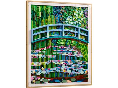 Image of the LEGO Claude Monet - Bridge Over a Pond of Water Lilies