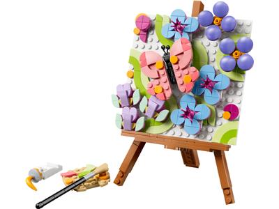 Image of the LEGO Floral Art Painting