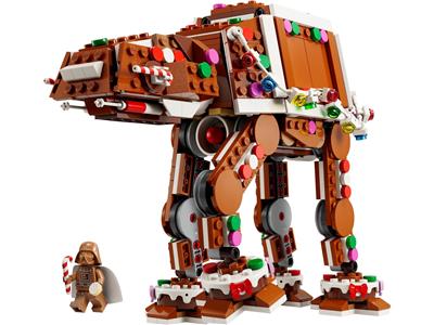 Image of the LEGO Gingerbread AT-AT Walker