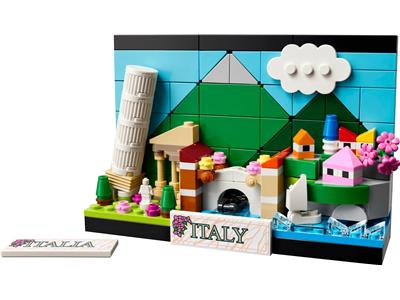 Image of the LEGO Italy Postcard