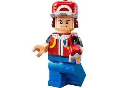 Image of the LEGO Up-Scaled Red Minifigure