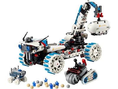 Image of the LEGO Lunar Outpost Moon Rover Space Vehicle