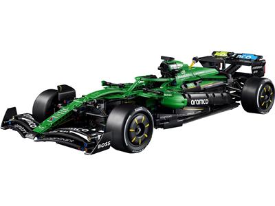 Image of the LEGO Aston Martin Aramco AMR25 F1 Car