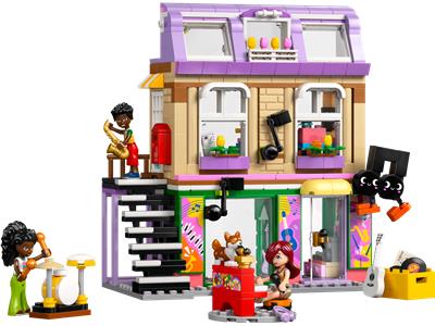 Image of the LEGO Music Store & Apartment