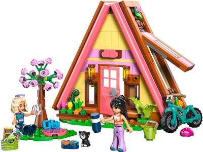 Image of the LEGO Nature Glamping Cabin