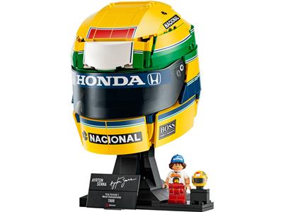 Image of the LEGO Ayrton Senna Helmet