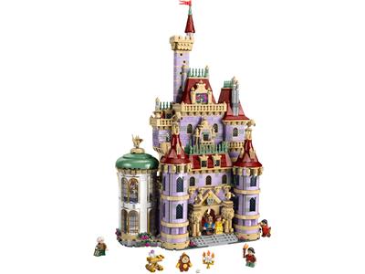 Image of the LEGO Beauty and the Beast Castle