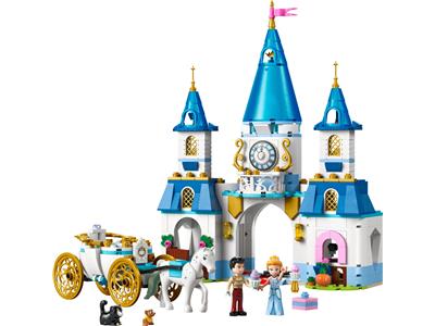 Image of the LEGO Cinderella's Castle & Horse Carriage