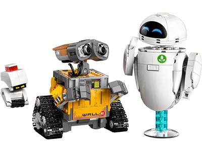 Image of the LEGO WALL•E and EVE