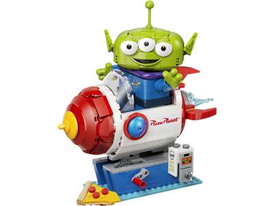 Image of the LEGO Alien with Pizza Planet Rocket Ride
