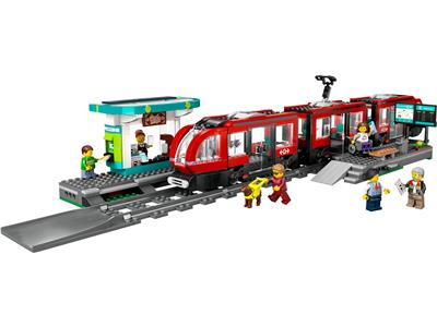 Image of the LEGO Downtown Streetcar and Station