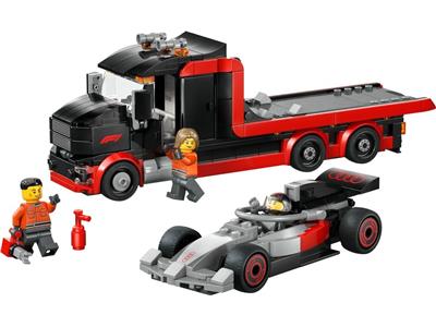 Image of the LEGO F1 Display Truck with Audi F1 Race Car