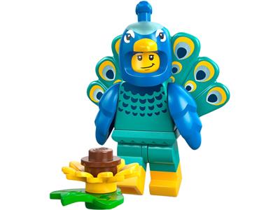 Image of the LEGO Peacock Costume Guy