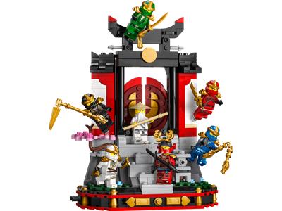 Image of the LEGO Ninja Character Display 15th Anniversary