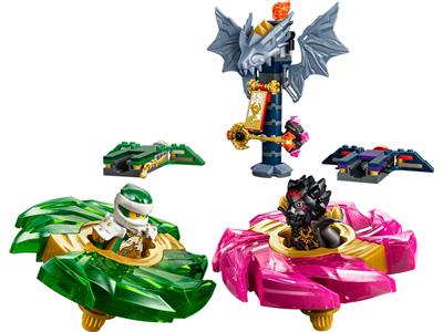 Image of the LEGO Lloyd vs. Ras Spinner Battle