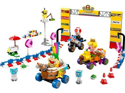 Image of the LEGO Baby Peach & Grand Prix Set