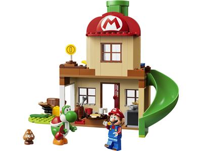 Image of the LEGO Yoshi at Mario's House