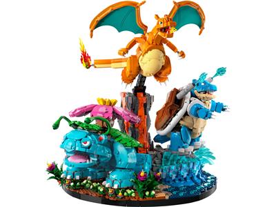 Image of the LEGO Venusaur, Charizard and Blastoise
