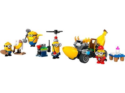 Image of the LEGO Minions and Banana Car