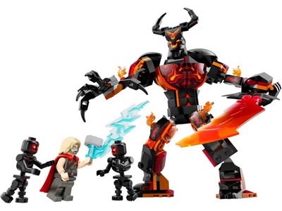 Image of the LEGO Thor vs. Surtur Construction Figure