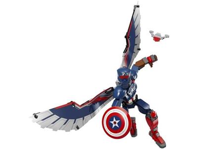 Image of the LEGO New Captain America Construction Figure