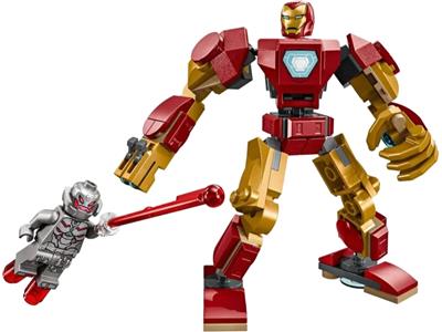 Image of the LEGO Iron Man Mech vs. Ultron