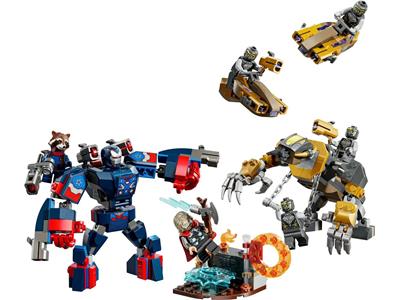 Image of the LEGO Avengers: Endgame Thor vs. Chitauri