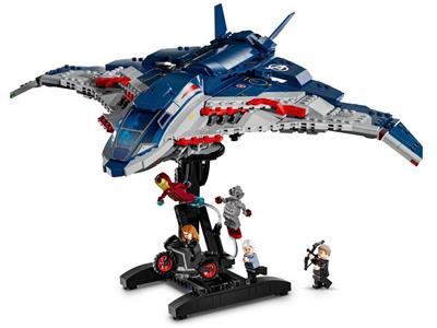 Image of the LEGO Avengers: Age of Ultron Quinjet