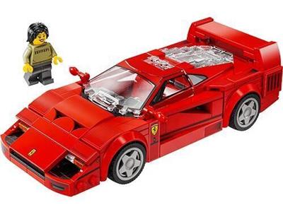 Image of the LEGO Ferrari F40 Supercar