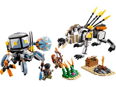 Image of the LEGO Aloy & Varl vs. Shell-Walker & Sawtooth