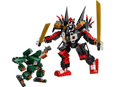 Image of the LEGO Shadow's Mech vs. G.U.N. Trooper