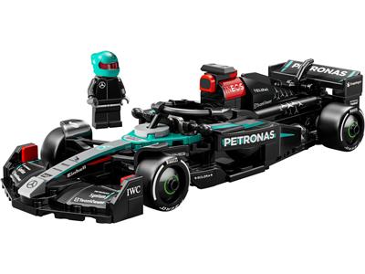 Image of the LEGO Mercedes-AMG PETRONAS W15 F1 Race Car