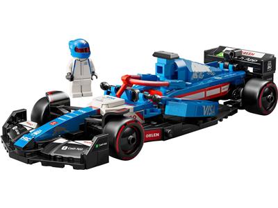 Image of the LEGO Cash App VCARB 01 F1 Race Car