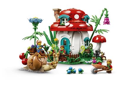 Image of the LEGO Mushroom House